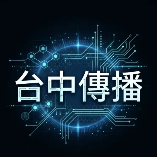 台中傳播網站標誌